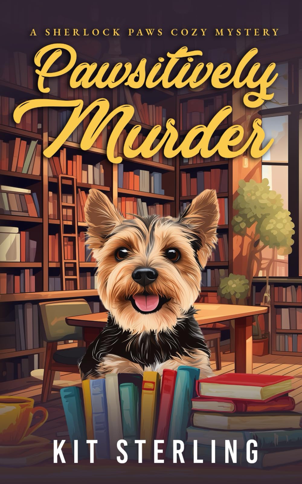 Pawsitively Murder: A Sherlock Paws Cozy Mystery