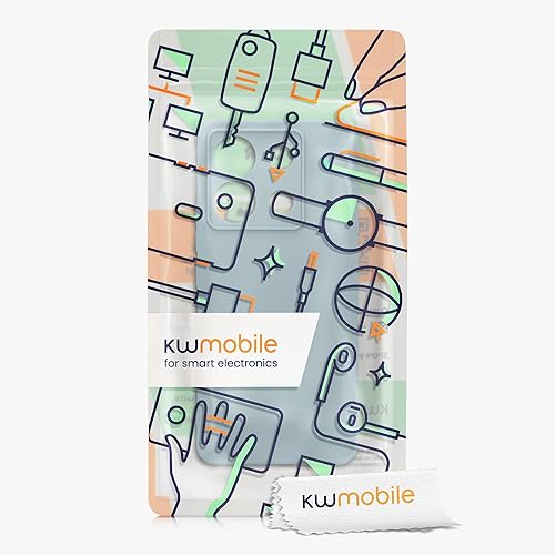 Vista 659 de kwmobile Funda compatible con Xiaomi Redmi Note 11 / Note 11S - Funda protectora de silicona TPU suave y delgada - Azul Báltico Azul (Baltic Blue)