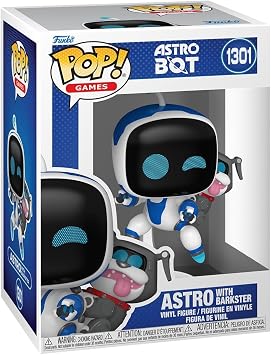 Funko Pop! Games Astro Bot - Astro with Barkster - Collectable Vinyl Figure - Gift Idea - Official Merchandise - Toys for Kids & Adults - Video Games Fans - Model Figure for Collectors and Display
