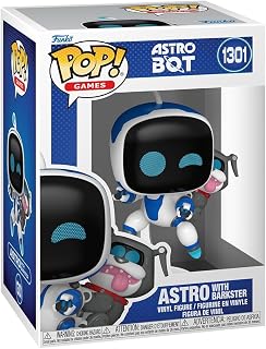 Funko Pop! Games: Astro Bot - Astro with Barkster - Collectable Vinyl Figure - Gift Idea - Official Merchandise - Toys for Kids & Adults - Video Games Fans - Model Figure for Collectors and Display