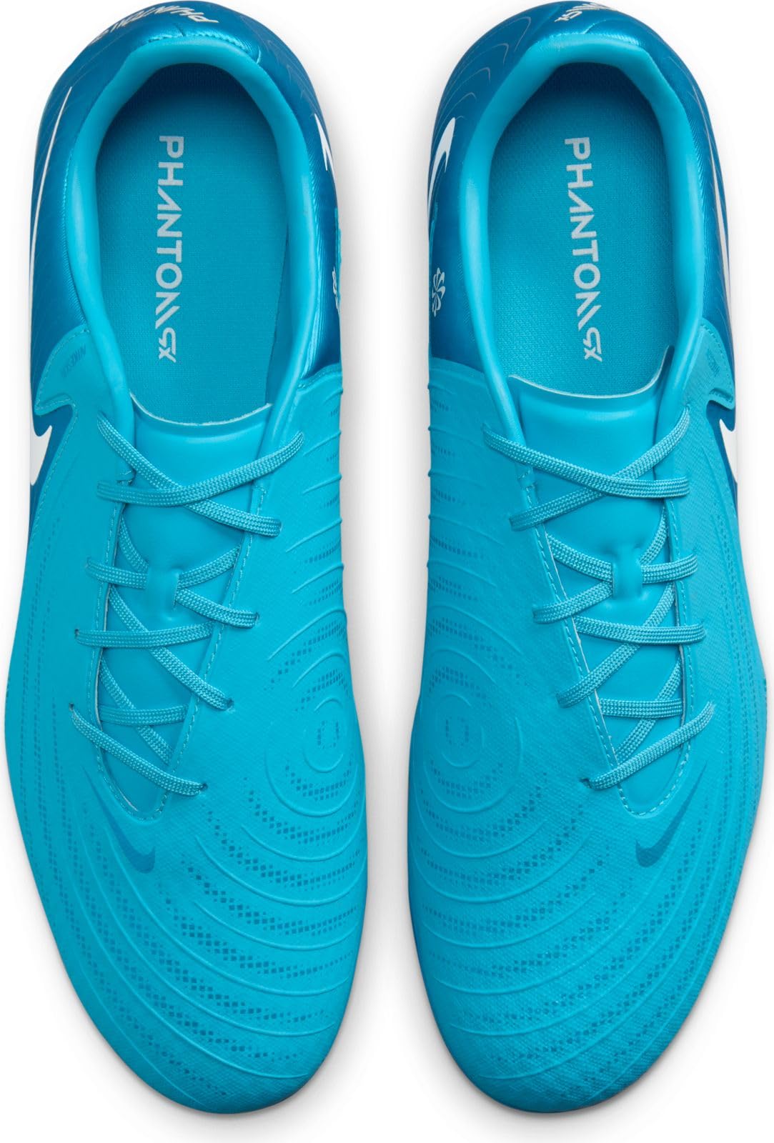 Nike Męskie Phantom Gx II Academy Fg/Mg Buty do piłki nożnej Blue Fury/White 42.5