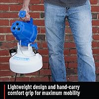 Vista 4 de Hurricane Ultra II - Nebulizador Fogger de mano con cable ULV de 1 galón, tamaño de partícula ajustable, 10-50 micrones