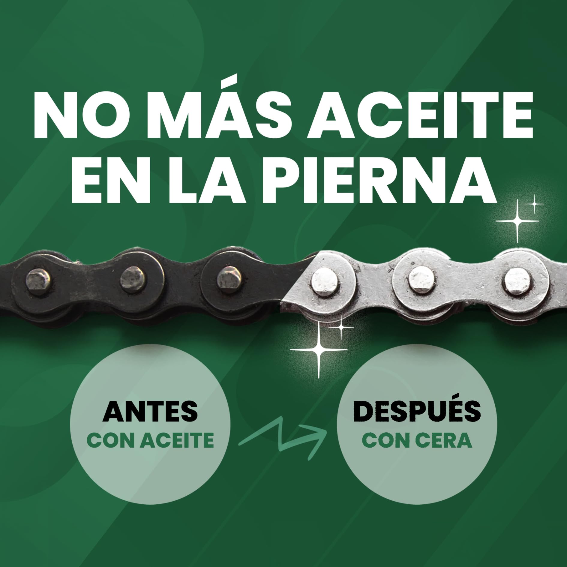 24SENDIT cera caliente para cadenas de bicicleta 500 g – Cera para cadenas de bici, MTB, carretera, gravel y e-bike