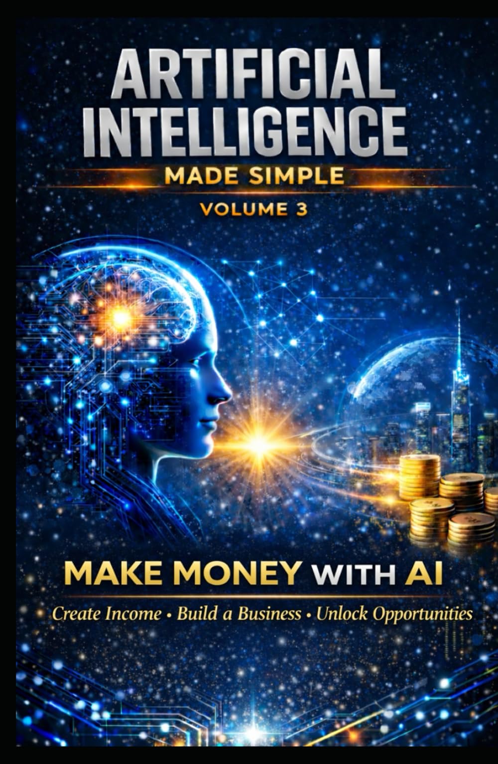 Artificial intelligence made simple - volume 3: Making Money with Artificial Intelligence: Creating Revenue, Business, and Opportunities with AI
