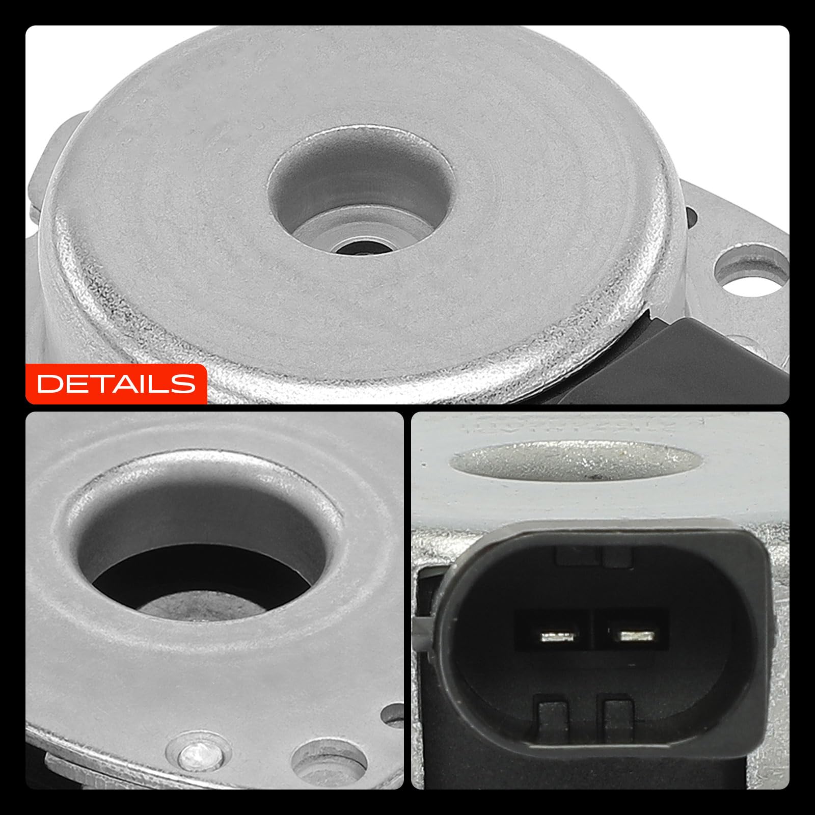 Frankberg 2x Zentralmagnet Nockenwellenversteller Kompatibel mit C-Klasse W203 C180 C200 C230 1.8L 2002-2007 E-Klasse W211 E200 1.8L 2006-2008 Replace# 2710510177