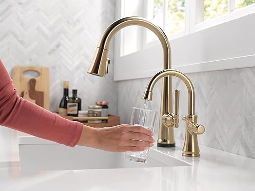 Miniatura 10 de DELTA FAUCET 1920-KS-DST - Grifo tradicional para bebidas, acero inoxidable negro