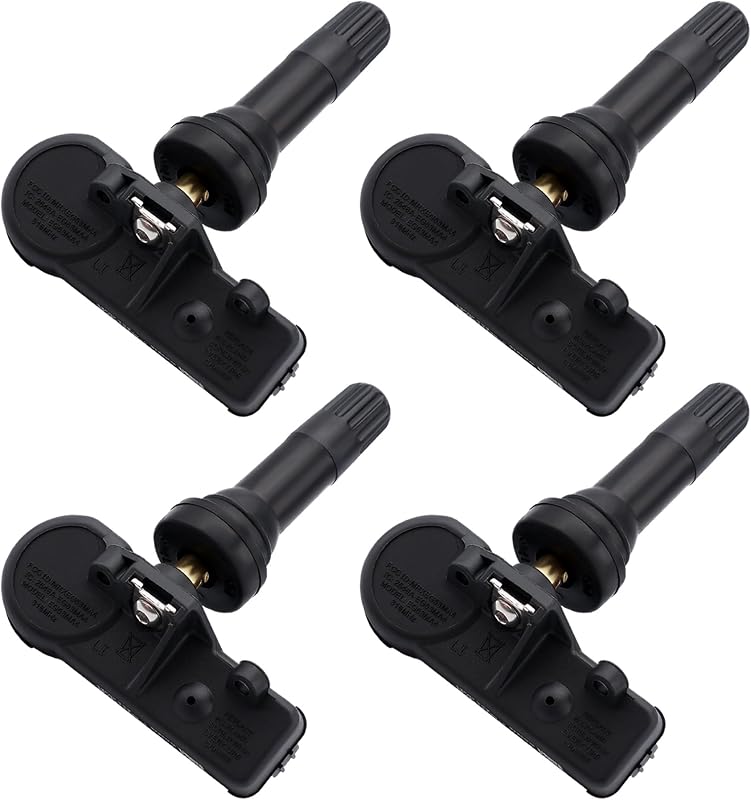 TPMS Tire Pressure Sensors 315MHz TPMS Sensor Fit for Ford 2006-2008 F-150 Fusion Escape Lincoln 2007-2010 MKZ Town Car Replaces # 6F2Z1A189A 6F2A1A176AE 6F2T1A150AE 7L1Z1A189A（4PCS）