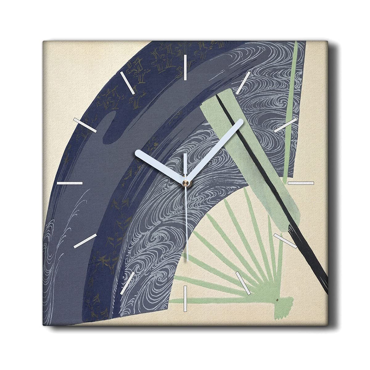 Toile Décoration Murale Haute Définition Horloge 30x30 cm