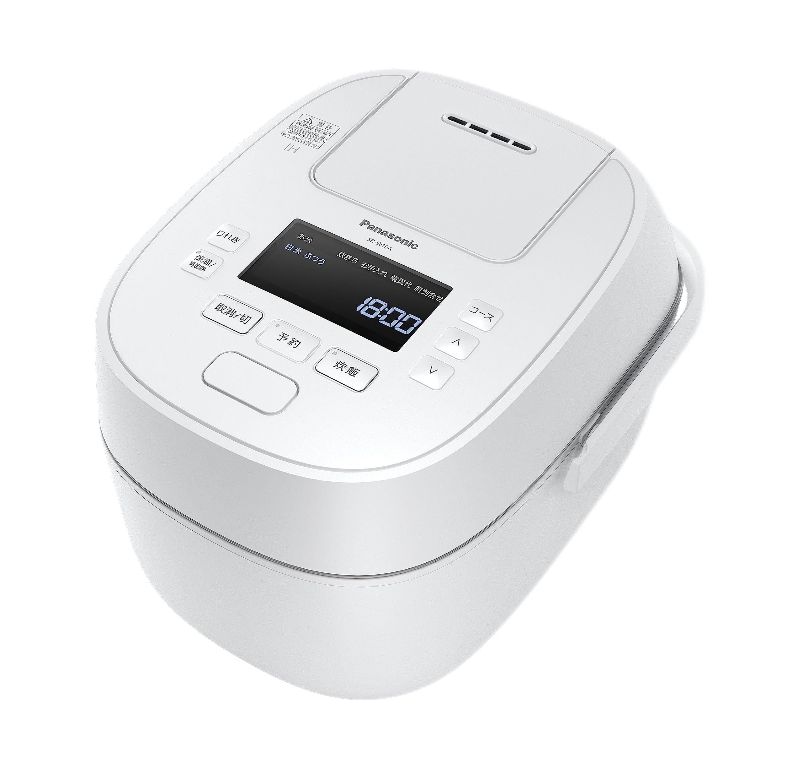 Amazon | パナソニック 炊飯器 一升 急減圧バルブ&大火力IH おどり炊き  
