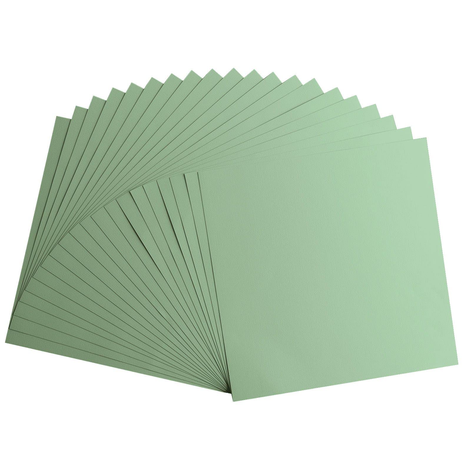 Florence Cardstock Textured - Coloured Card Making Supplies 12 x 12 inch - Blue - 20 Sheets - Coloured Paper for Scrapbooking, Card Making, Die Cutting and Paper Crafts - 216 gsm - Aqua - Image 3