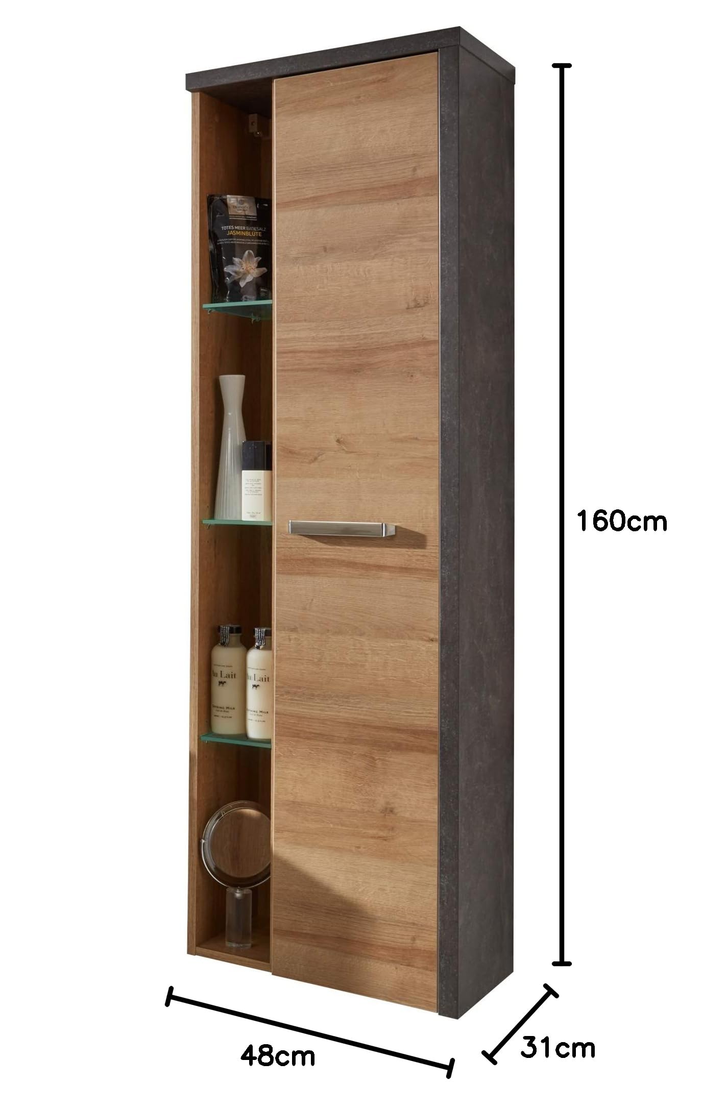 trendteam smart living Arredamenti, Legno, Brown, Taglia Unica