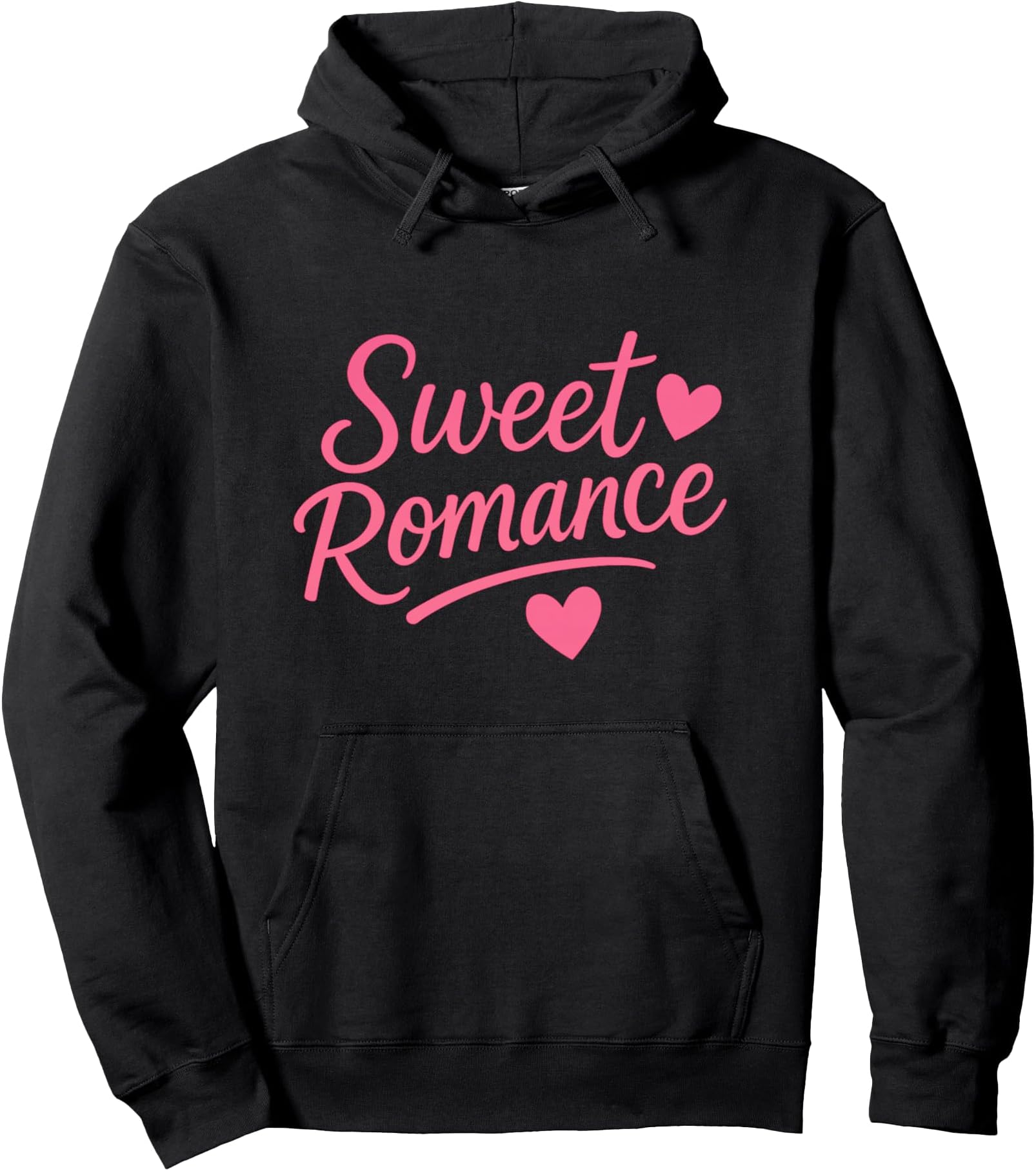 Heart Lettering Pullover Hoodie
