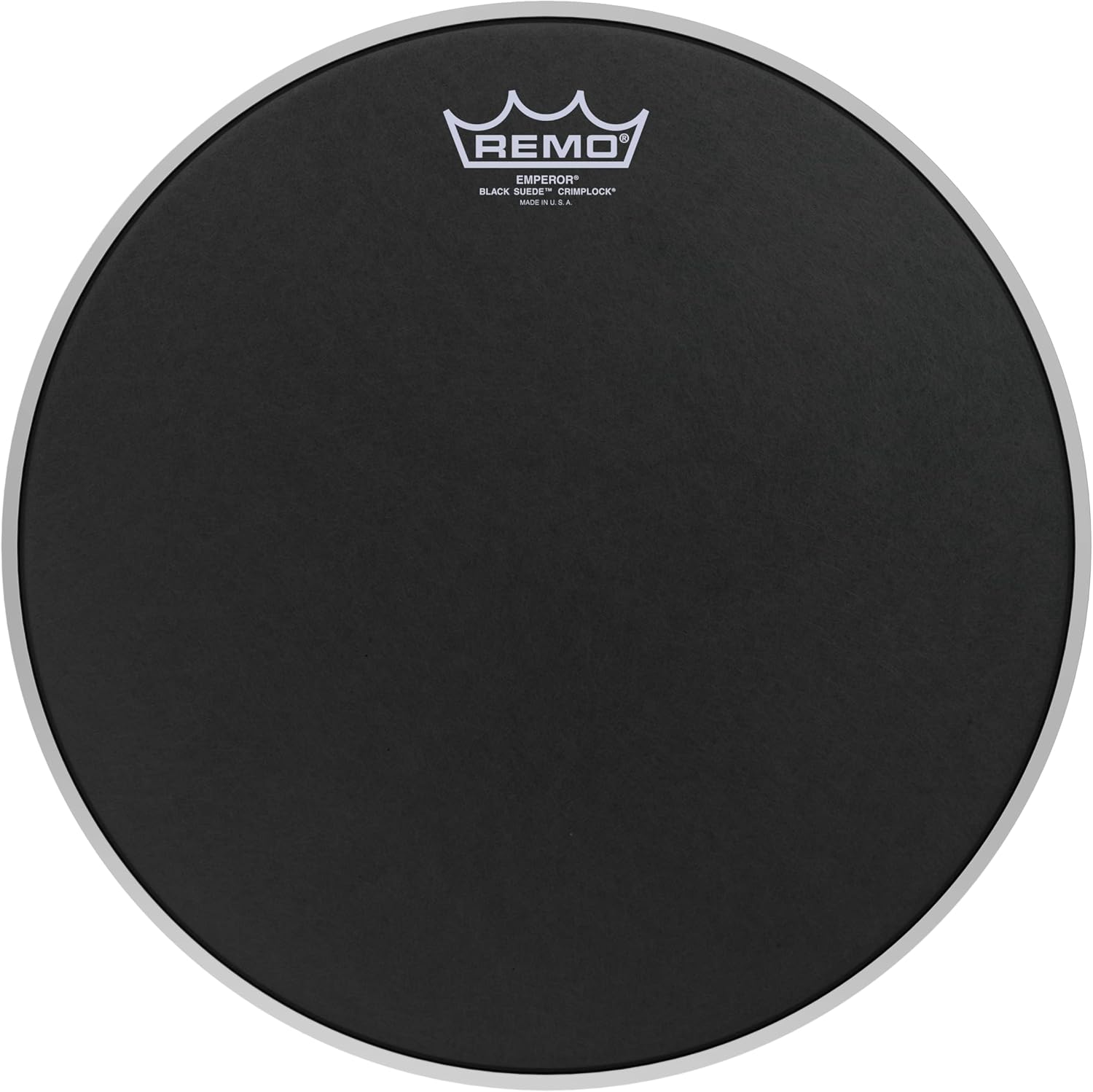 Remo Black Suede ES-0813-MP 13" Marching Tenor, Crimplock
