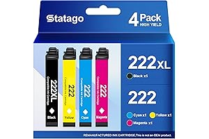 222XL Epson WF-2960 Ink Cartridges for High-Quality Printing