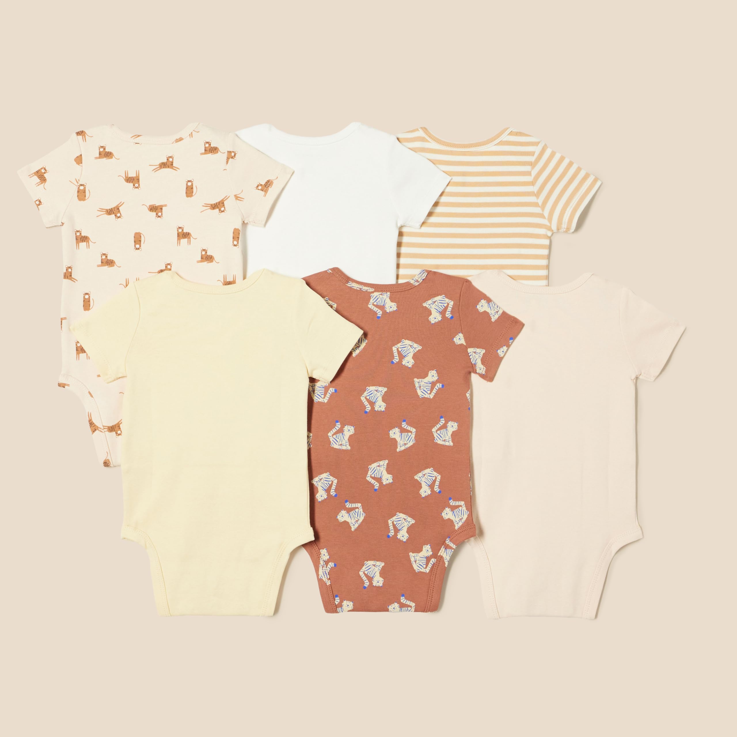 Amazon Essentials Body a Maniche Corte Unisex Bimbi, Confezioni Multiple