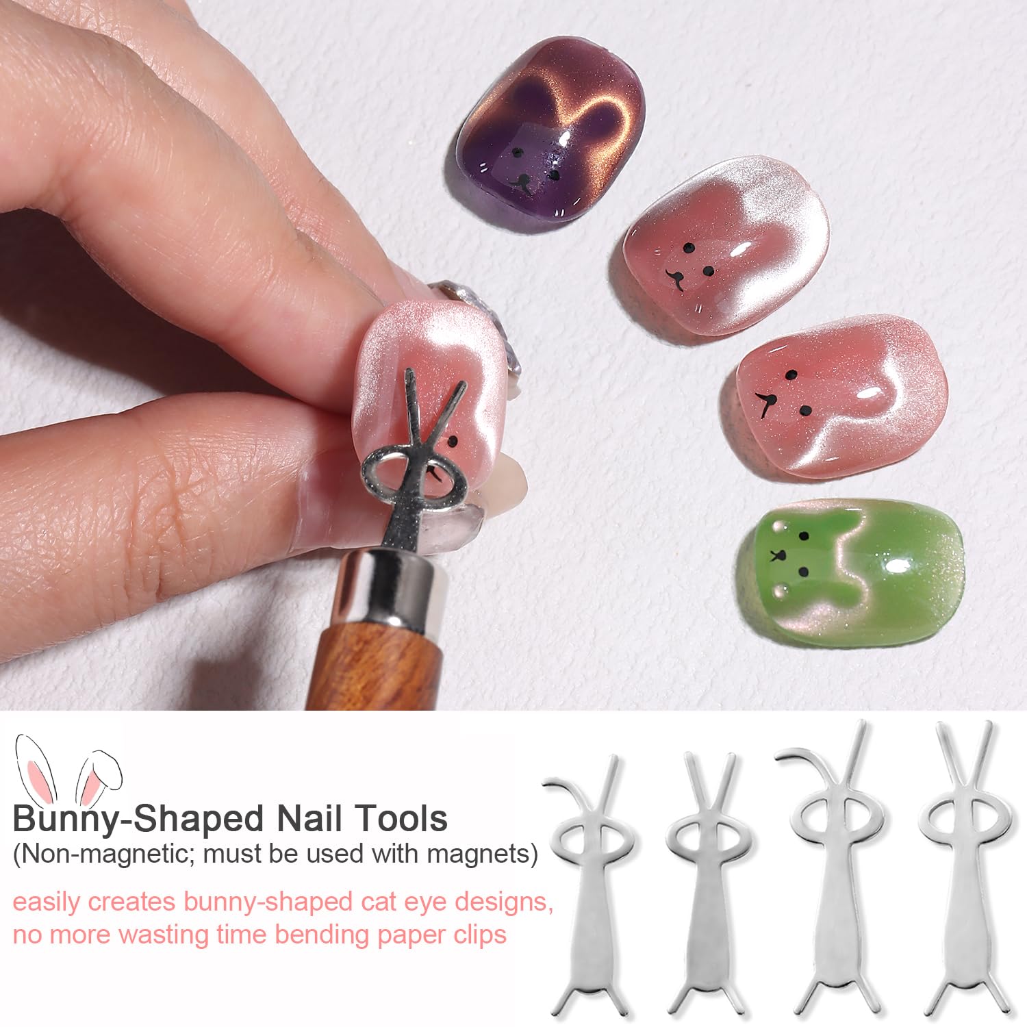 Amazon.co.jp: Furpretty 3イン1キャットアイマグネットブラシペン