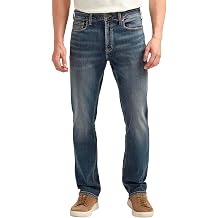 Silver Jeans Co. Mens Machray Athletic Fit Straight Leg Jeans