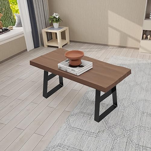 Miniatura 6 de Patas de mesa de metal de 22 pulgadas de alto, patas trapezoidales de mesa auxiliar, pies de escritorio de metal industrial, juego de 2 proyectos de