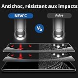 NEW'C Verre Trempé pour Xiaomi Mi 11 Lite/Mi 11 Lite 5G Protection Écran - 8