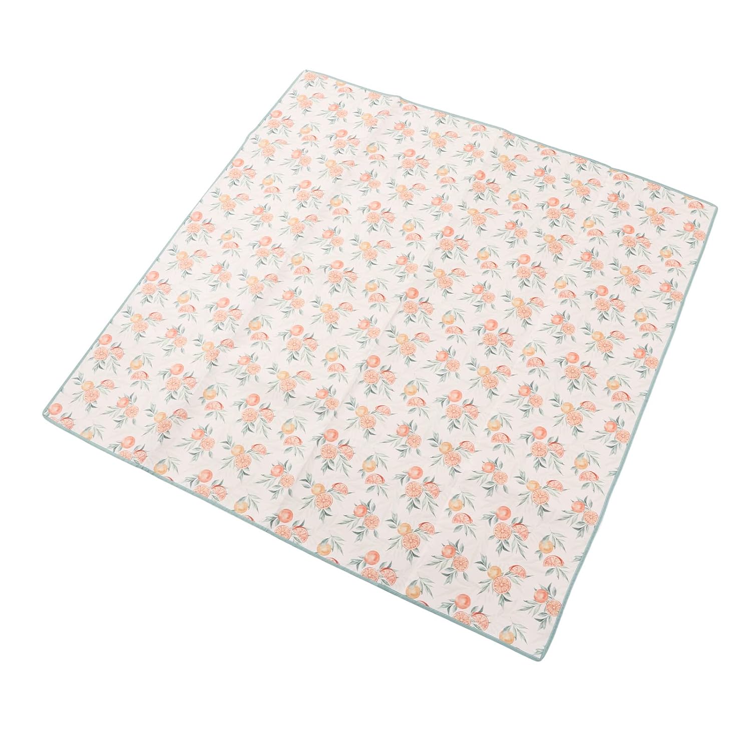 Art Mats for Kids, Washable Large Size High Chair Mat Portable Picnic Floor Feeding Table Cloth High Chair Mat Splat Mat for Under High Chair for Infant Playtime, 43.3x43.3in