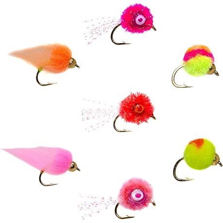 Outdoor Planet Favorite Egg Fly Fishing Flies Kit