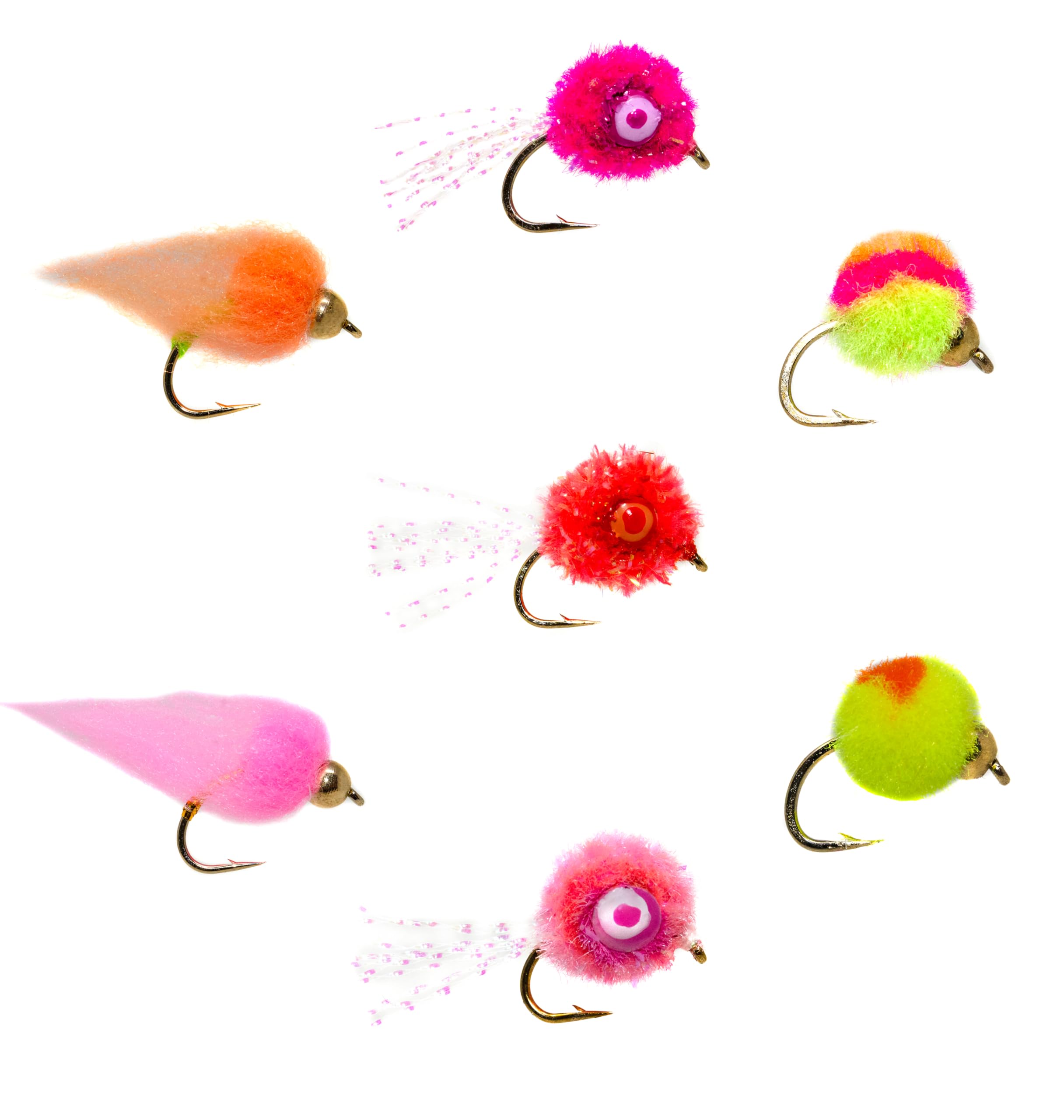 Outdoor Planet Favorite Fly Fishing Flies Kit Fly Assortment Trout Bass Fishing | Dry Flies, Wet Flies, Nymphs, Hopper, Caddis, Worm | Trout, Bass, Steelhead Fishing