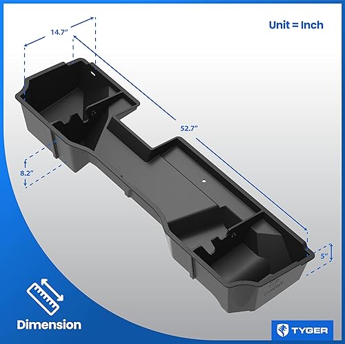Miniatura 10 de Tyger Auto caja de almacenamiento para debajo del asiento