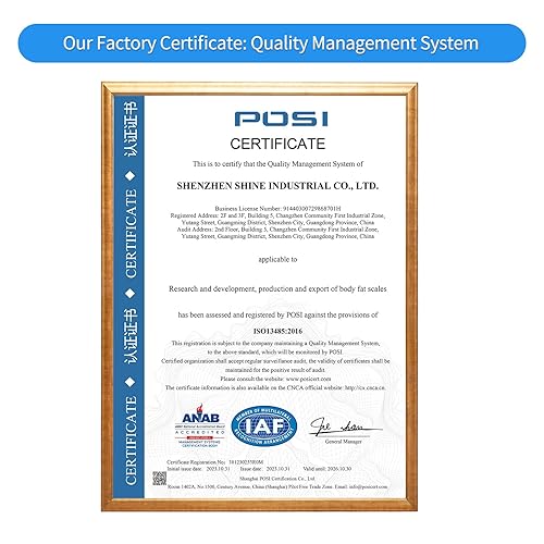 Miniatura 9 de Homebuds Báscula digital de baño de 600 libras para peso corporal e IMC a través de la aplicación inteligente, alta precisión en 0.1 lb garantizada