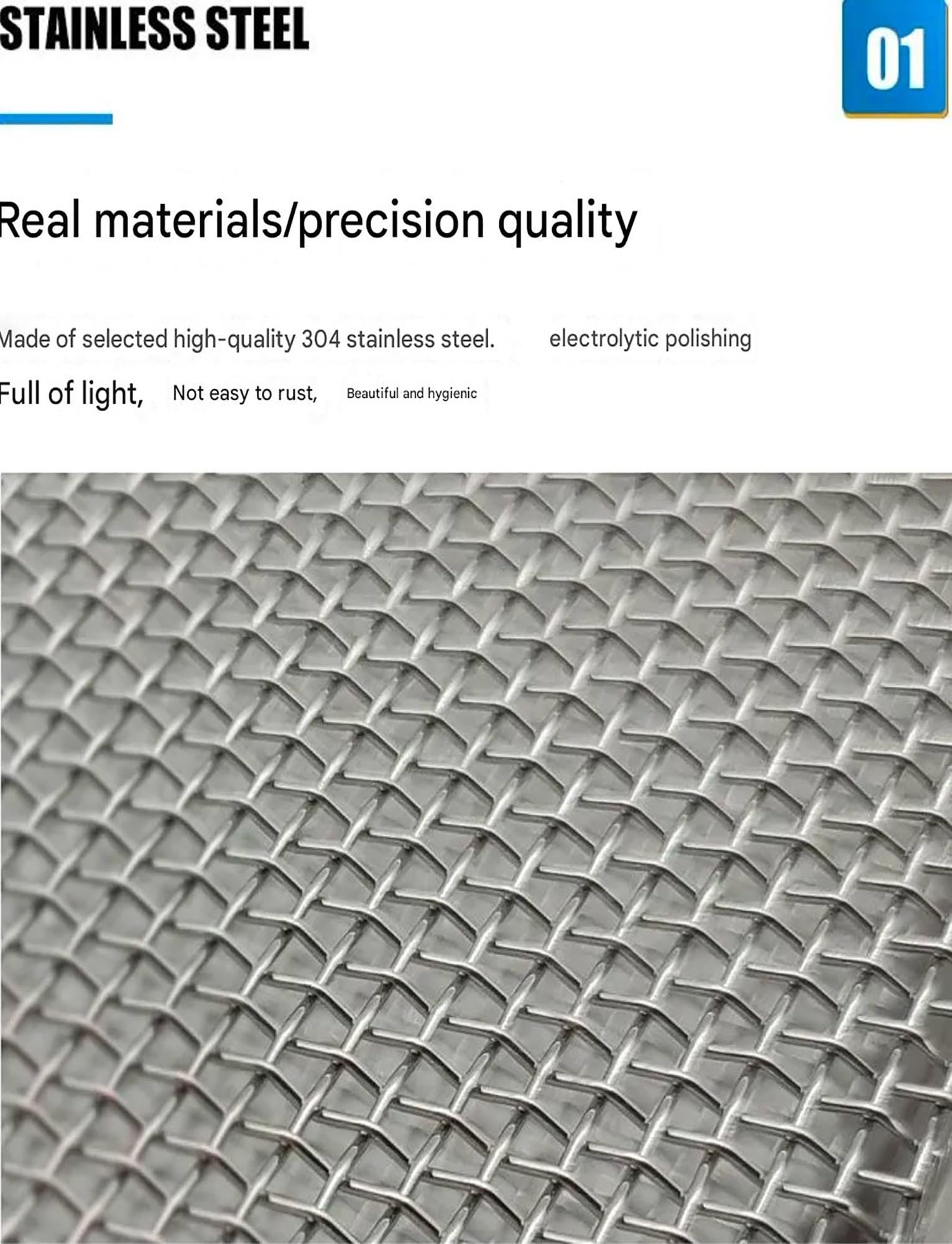 Cesta de desinfección de acero inoxidable 304,bandeja quirúrgica de malla de 1mm,cesta quirúrgica for instrumental médico con tapa,bandeja médica(12x12x5cm/4.72x4.72x1.97in)
