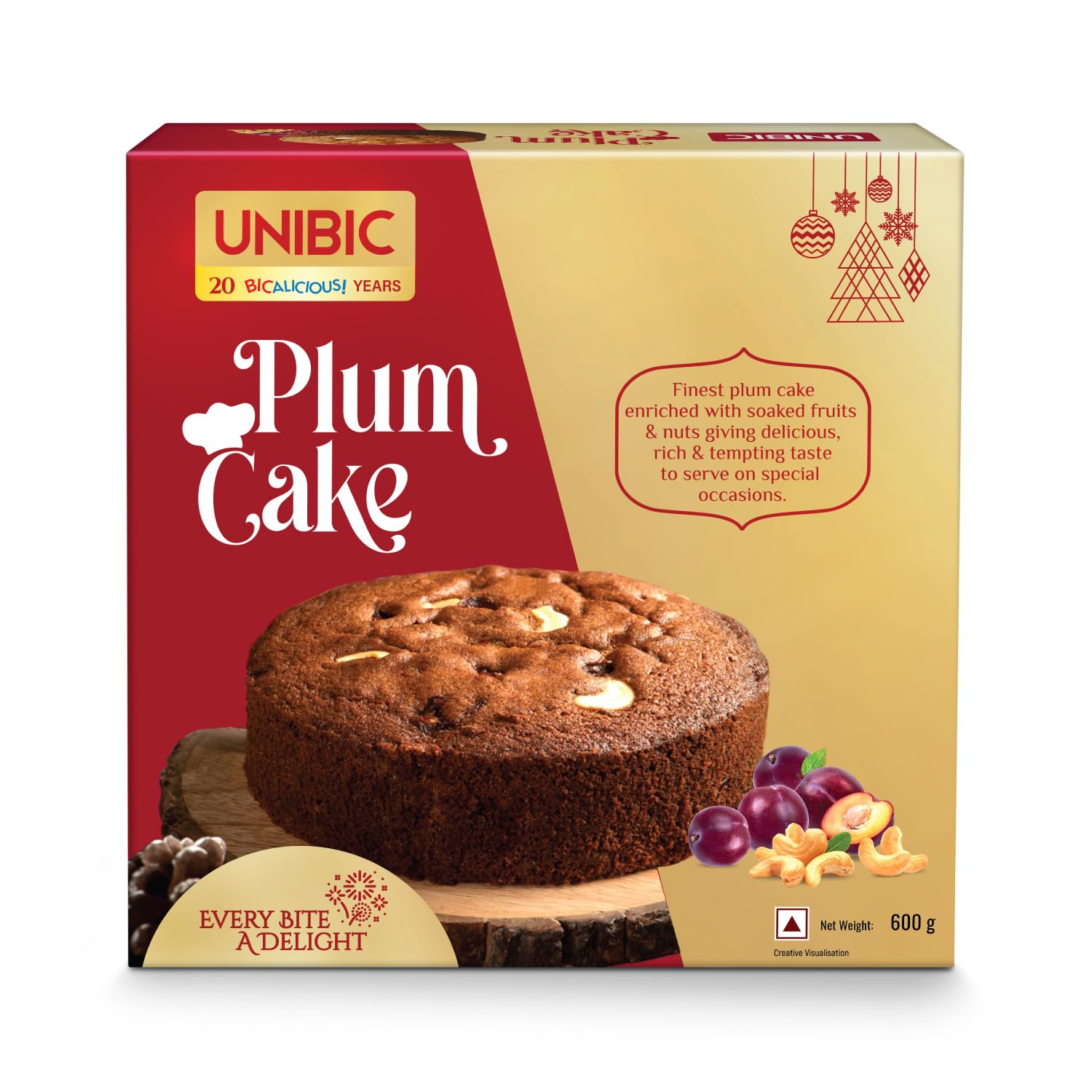 Unibic Plum Cake 600g
