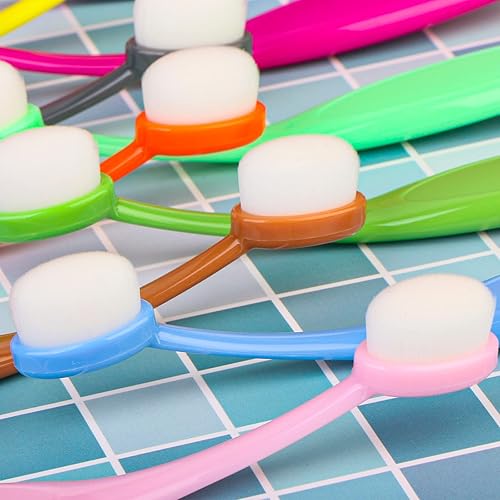 Miniatura 5 de Yoseng 10 pinceles de mezcla de tinta para hacer tarjetas, surtido de aplicaciones para manualidades, mango codificado por colores, para fondo,