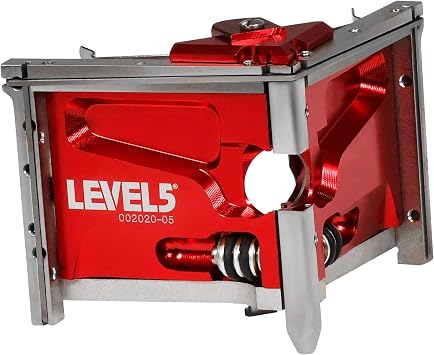 LEVEL5 3 Inch Corner Finisher/Angle Head | Professionally Finish Corner Joints | For Drywall Sheetrock Gyprock and Wallboard | High-Grade Steel and Aluminum Parts | 4-733
