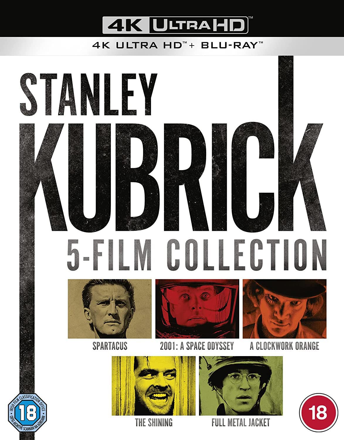 Collection de Films de Stanley Kubrick en 4K Ultra HD - 5 Films