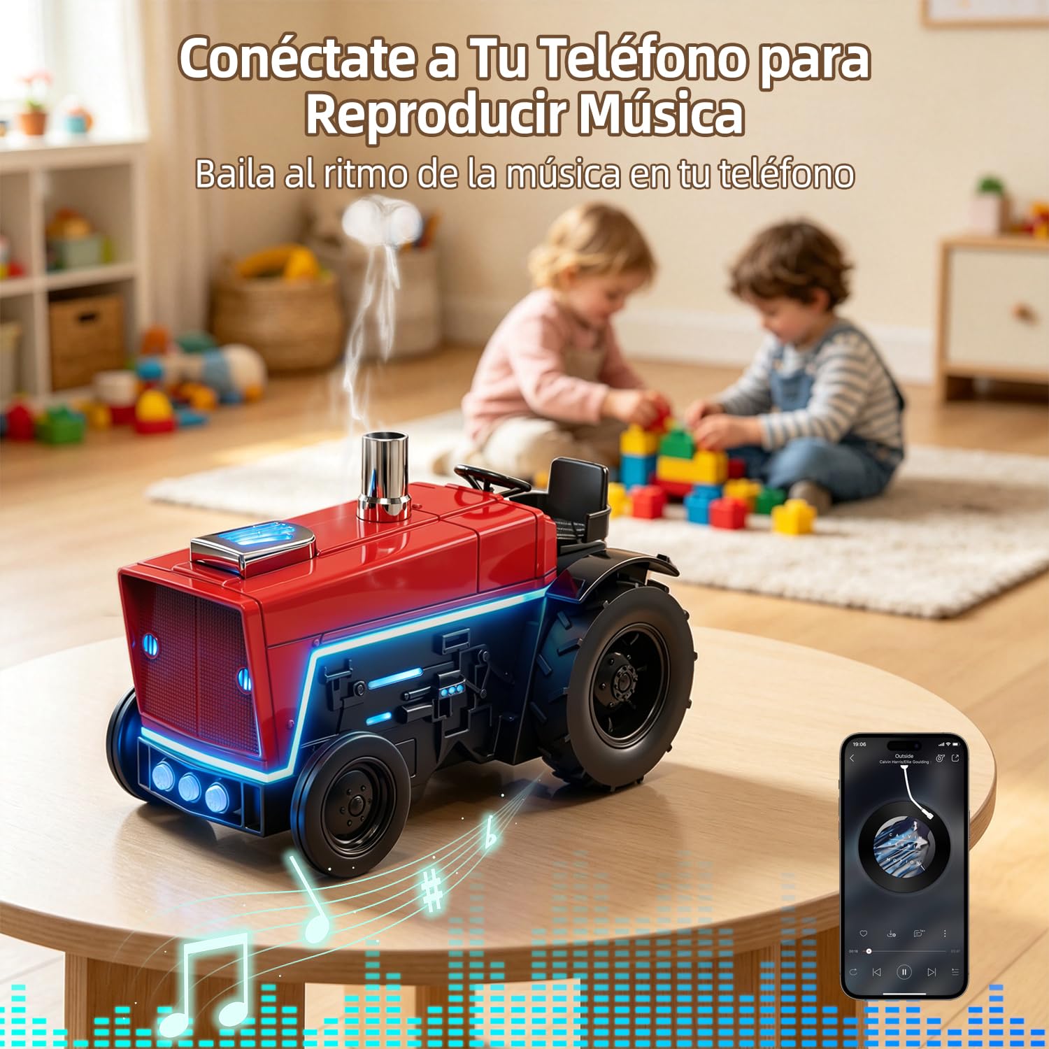 yAyusi Tractor Difusor de Aceites Esenciales, Medusas Aroma Humidificador