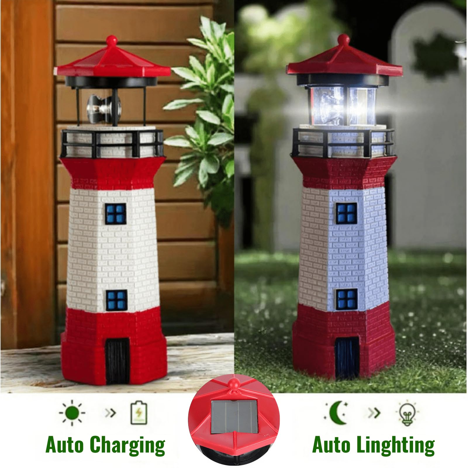 Solor Vierkante Hek Licht Vierkante Post Light Wat... – Grandado Solor Vierkante Hek Licht Vierkante Post Light Wat... – Grandado