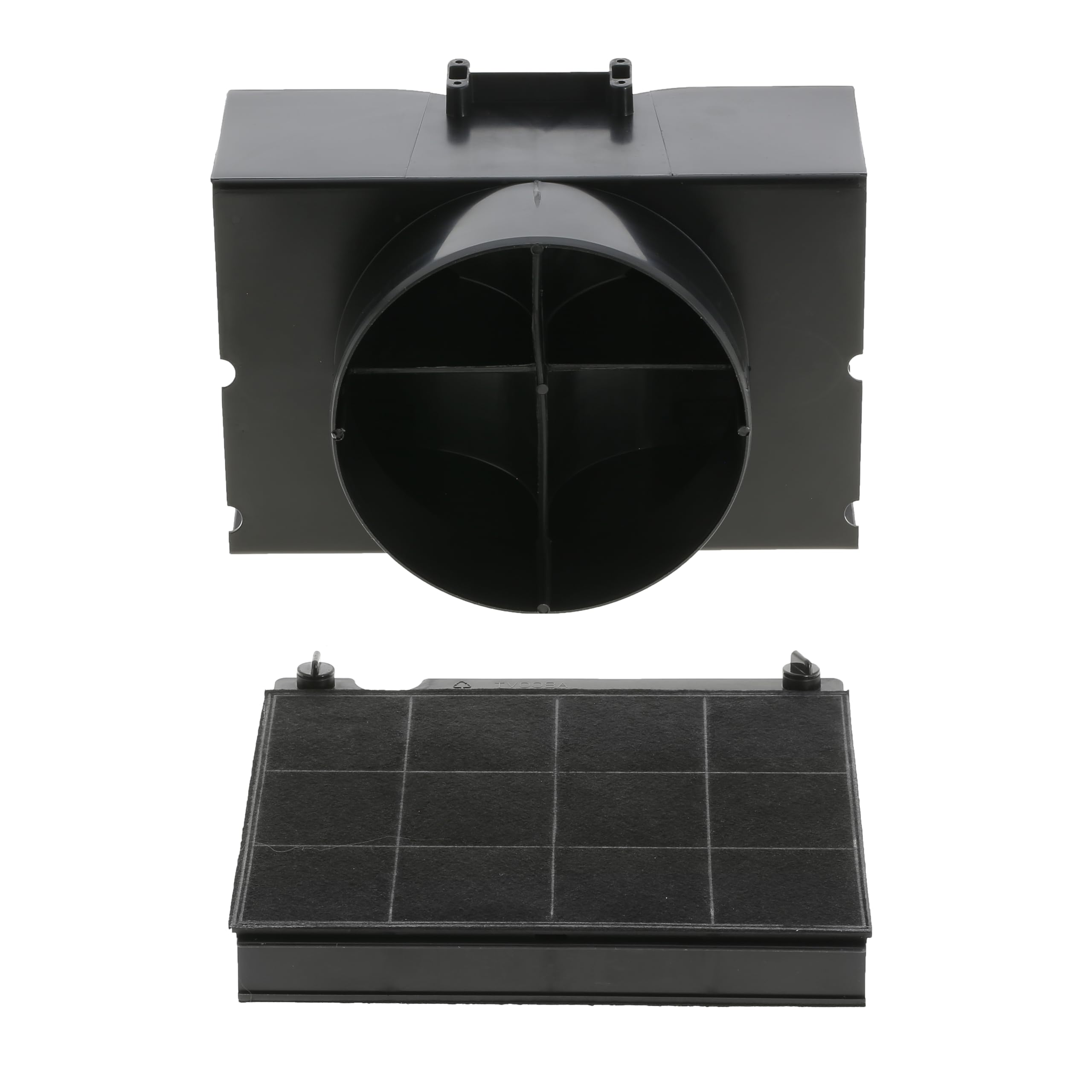 Masterpart Black Cooker Hood Charcoal Filter To Fit Electrolux Efv60438bx Cooker Extractor Vent Hoods Eff150