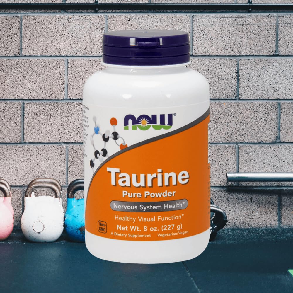 NOW Foods - taurina polvere - 8 oz.