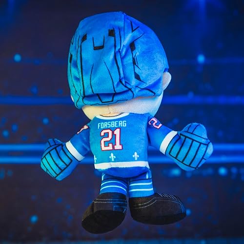 Vista 131 de Bleacher Creatures New York Rangers Mark Messier - Peluche de 8 pulgadas de la NHL Kuricha sentado – Leyenda de la NHL inspirada en Chibi suave Los