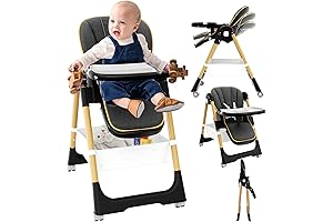 Ultimate Convenience: Baby High Chair with Wheels for Hassle-Free Mealtimes