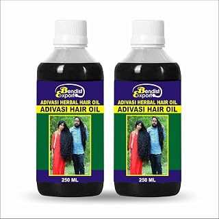 Adivasi hair oil original 500 ml, Original Aadivashi Hair Growth Oil, Ayurvedic Adiwasi Herbal Kesh tel with Natural Rosem... Price In India