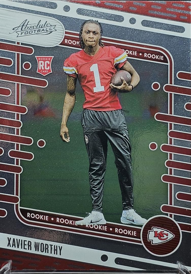 Amazon.com: 2024 Panini Absolute Xavier Worthy #128 Kansas City
