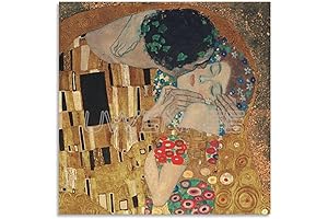 Winston Porter Woollery Il Bacio by Gustav Klimt Canvas Poster