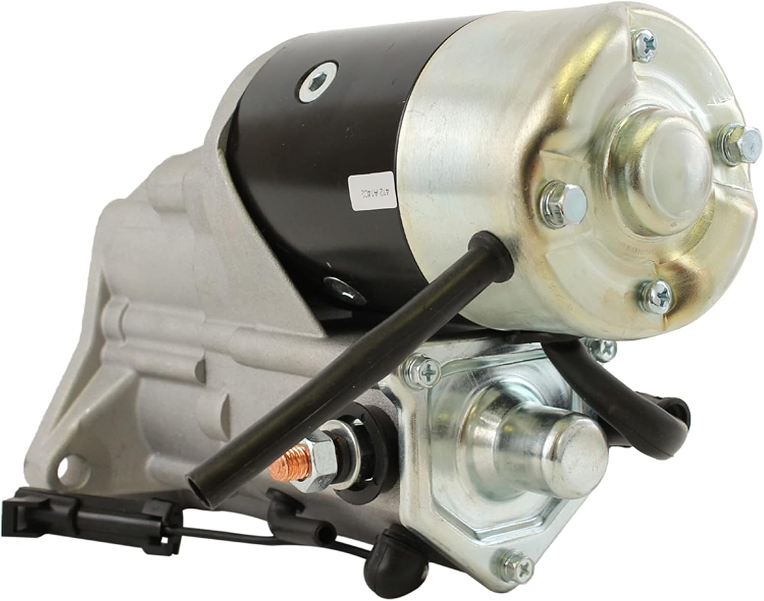 DB Electrical 410-52201 Starter Compatible With/Replacement For Case Skid Steer Loaders Diesel 420 430 435 440 445 450 465 04-On Holland Loaders C185 C190 L180 L185 L190 06-On87040161, 87040161R