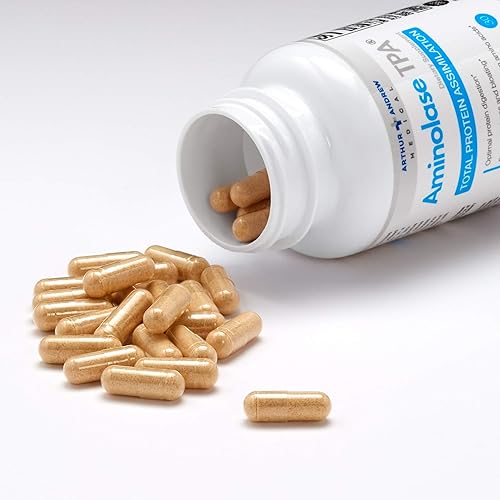 Miniatura 8 de Arthur Andrew Medical - Aminolase TPA, asimilación total de proteínas, absorción óptima de proteínas y disminución de gases e hinchazón, vegano, sin
