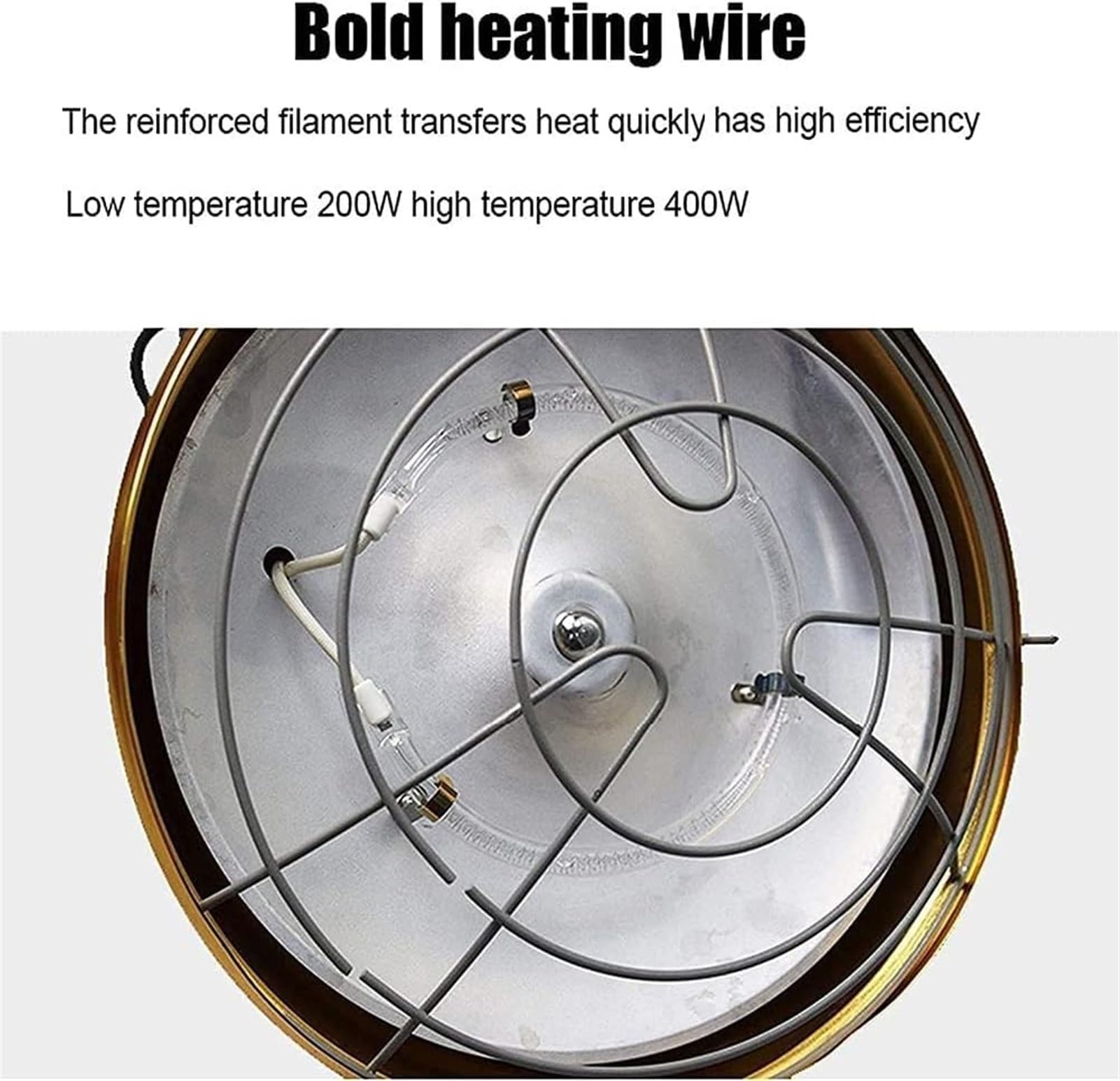 Lampada Riscaldante a Infrarossi for Cuccioli, Lampadina Riscaldante for Prendere il Sole, Lampada Riscaldante for Allevatrice di Polli da 200W-400W con Termostati e Lampadina for Pulcini Rettili Cucc