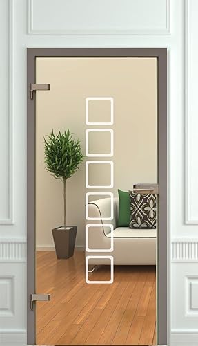 Rs Interhandel Glastur Aufkleber Tattoo Folie Glasdekor Fensterfolie Sichtschutz Wohnzimmer Bad Kuche Diele Buro Oder Fur Alle Glasflachen Sichtschutzfolie Fur Turen Gdt001 Ca 118 Cm X 17 5 Cm Amazon De Handmade Produkte