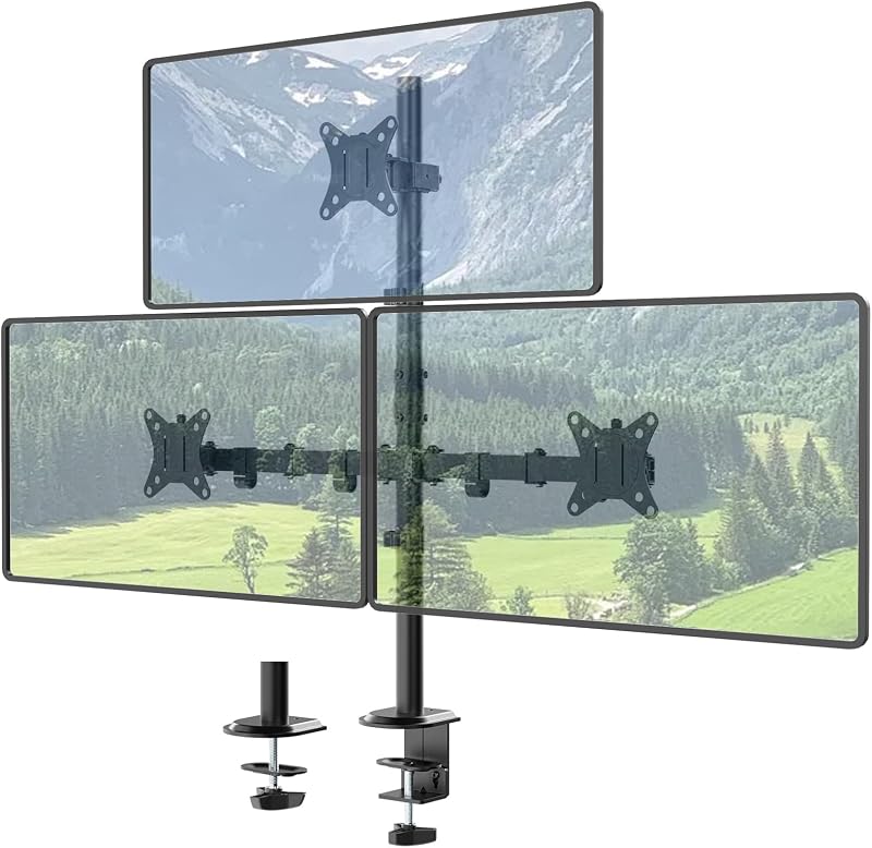 IMtKotW 17-35 hüvelykes monitor állvány 80 cm magas asztali támasz 10 kg-ig