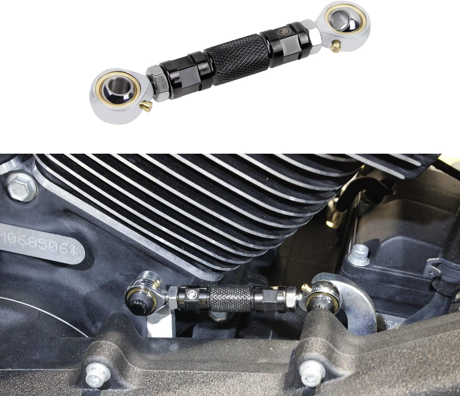 POWER JAMES Titanium Plated Black Diamond Clutch Shift Lever Linkage Shifter for Harley Davidson 2021 Softail Standard FXRST 2022 2023 FXBBS FXLRST