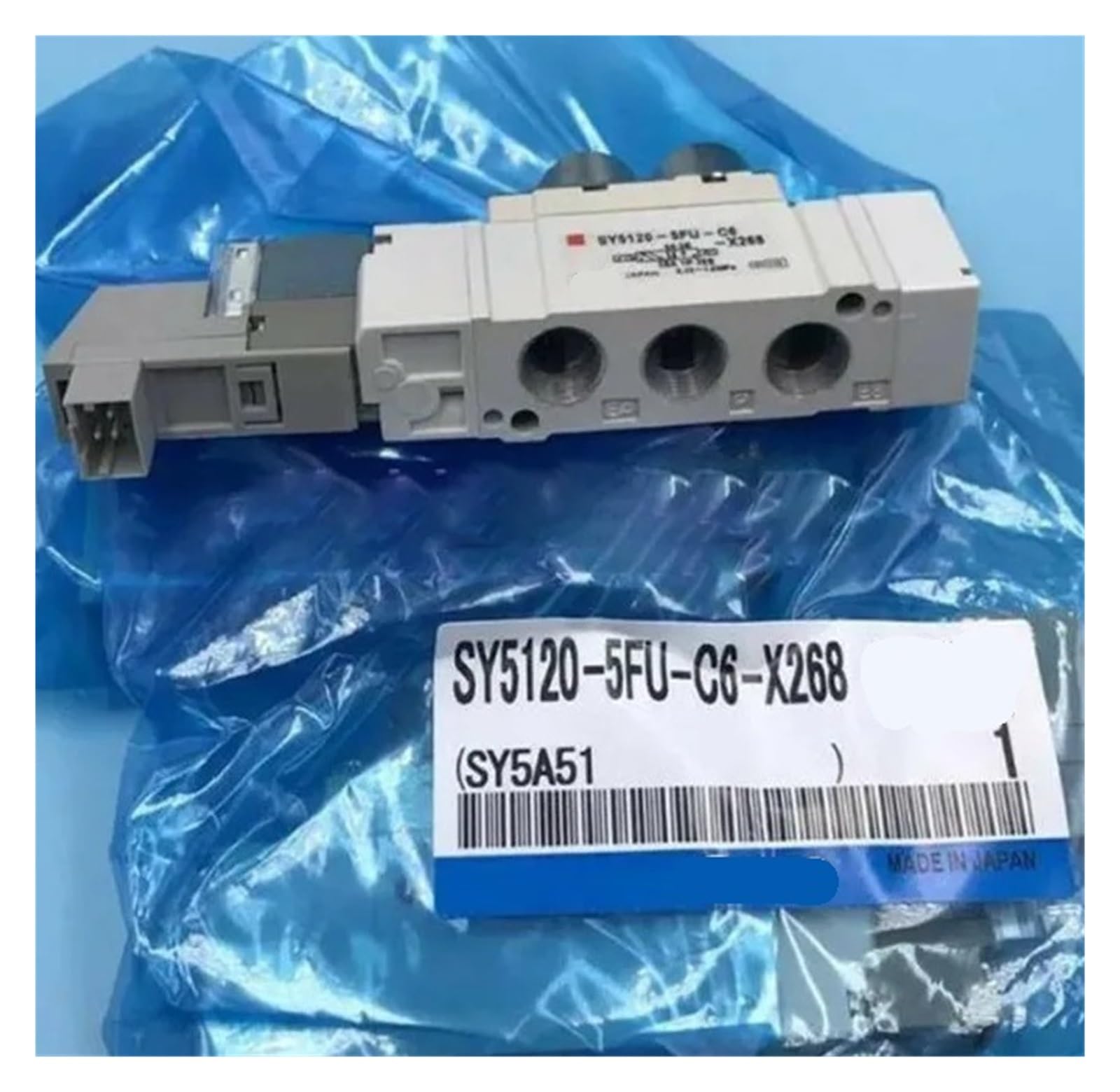 TYHUJKKL 1PCS SY5120-5FU-C6-X268 SY51205FUC6X268 Solenoid Valve