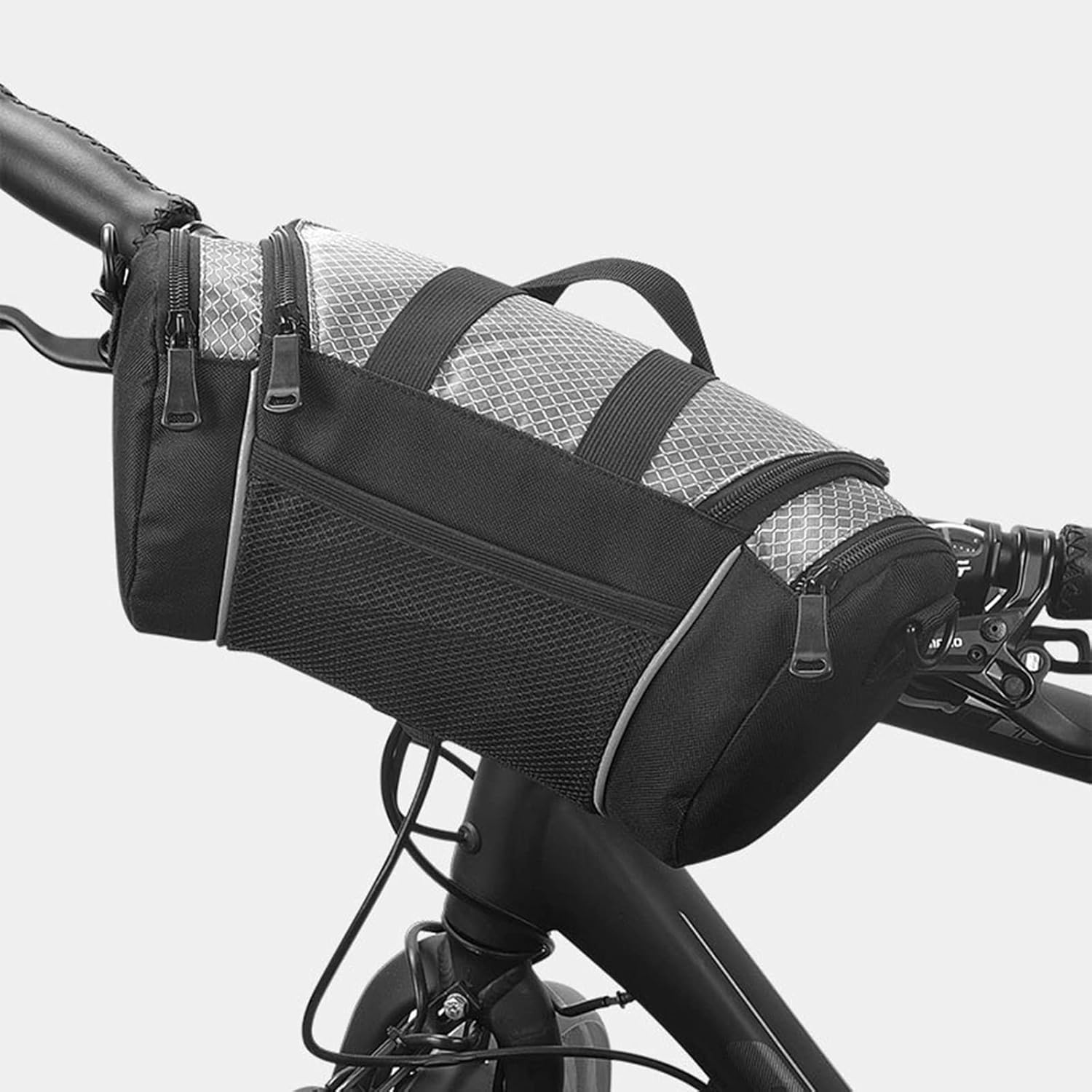 Bicycles Front Tube Bag Bike Pannier Bags Bicycles Handlebar Bag Bike Frame Bag Bike Basket Bag With Reflective Stripe